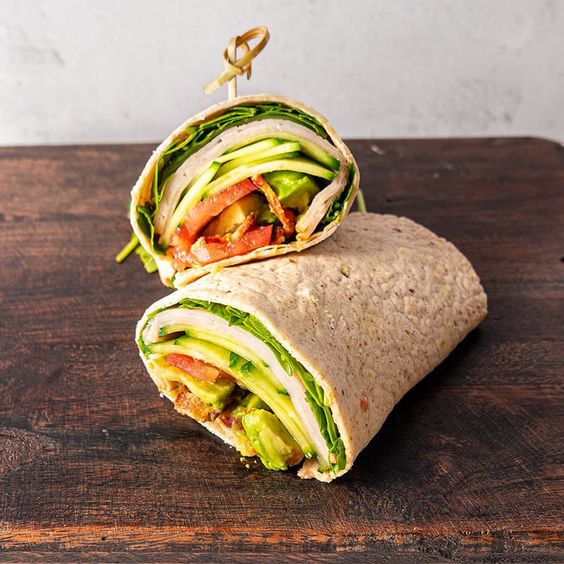 Turkey and Veggie Wraps: The Lunch Box Staple