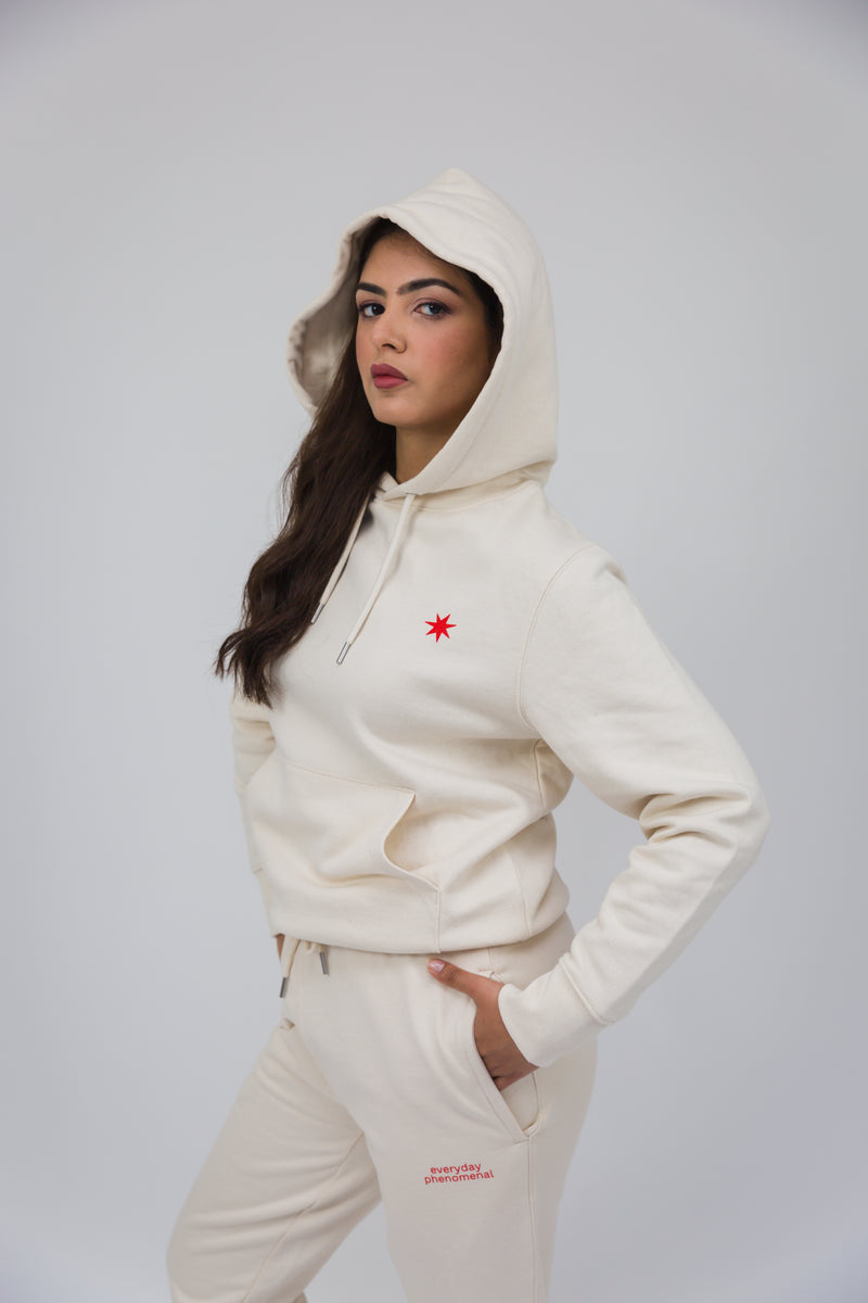 Off White Red Star Organic Tracksuit Set Oversized